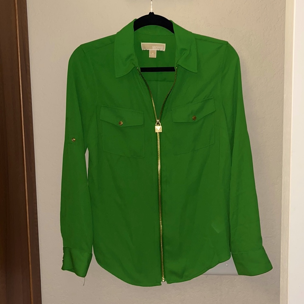 Micheal by Micheal Kors long sleeve blouse size S.